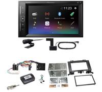 Pioneer DMH-A240DAB DAB+ Bluetooth Einbauset für Mercedes Sprinter W906 Crafter
