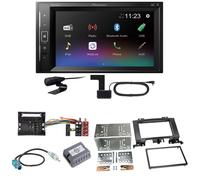 Pioneer DMH-A240DAB DAB+ Bluetooth Einbauset für Mercedes Sprinter W906 Crafter