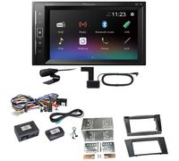 Pioneer DMH-A240DAB Digitalradio Bluetooth Einbauset für Mercedes W211 CLS W219