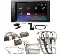 Pioneer DMH-A240DAB Digitalradio Bluetooth Einbauset für Opel Astra J