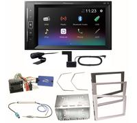 Pioneer DMH-A240DAB Digitalradio Bluetooth Einbauset für Opel Vectra C Meriva Vi