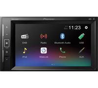 Pioneer DMH-A240DAB Doppel-DIN Moniceiver Anschluss für Lenkradfernbedienung, Anschluss für Rückf