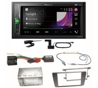 Pioneer DMH-A3300DAB Bluetooth DAB+ USB Einbauset für Skoda Octavia 2 Yeti 5L