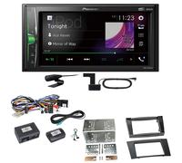 Pioneer DMH-A3300DAB Bluetooth MP3 USB DAB+ Einbauset für Mercedes W211 CLS W219