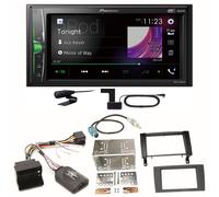 Pioneer DMH-A3300DAB Bluetooth MP3 USB Einbauset für Mercedes SLK R171 ab 2008