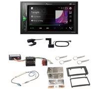 Pioneer DMH-A3300DAB USB Bluetooth DAB+ Digitalradio Einbauset für Touareg 7L