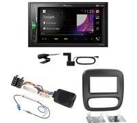 Pioneer DMH-A3300DAB USB DAB+ MP3 Digitalradio Einbauset für Opel Vivaro B