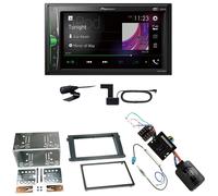 Pioneer DMH-A3300DAB USB Digitalradio DAB+ Einbauset für Porsche Cayenne ab 2007