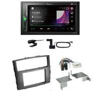 Pioneer DMH-A3300DAB USB Digitalradio Einbauset für Mitsubishi Pajero bis 2014