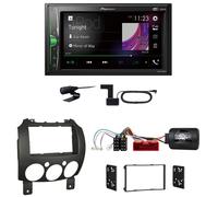 Pioneer DMH-A3300DAB USB Digitalradio MP3 DAB+ Einbauset für Mazda 2 2008-2014