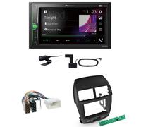 Pioneer DMH-A3300DAB USB Digitalradio MP3 Einbauset für Mitsubishi ASX bis 2014