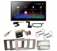 Pioneer DMH-A340DAB DAB+ Bluetooth Einbauset für Ford Focus C-Max Fiesta Transit