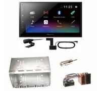 Pioneer DMH-A340DAB Digitalradio Bluetooth Einbauset für Mercedes Vito Viano W63