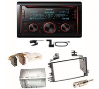 Pioneer FH-S820DAB DAB+ Bluetooth FLAC USB Einbauset für Kia Sportage JE Rio JB