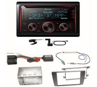 Pioneer FH-S820DAB DAB+ Bluetooth USB FLAC Einbauset für Skoda Octavia 2 Yeti 5L