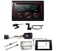 Pioneer FH-S820DAB USB DAB+ Digitalradio Einbauset für Nissan NV400 ab 2019
