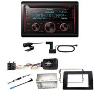 Pioneer FH-S820DAB USB DAB+ Digitalradio Einbauset für Opel Movano ab 2019