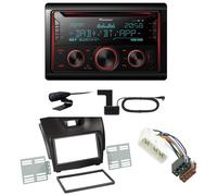 Pioneer FH-S820DAB USB Digitalradio Bluetooth DAB+ Einbauset für Isuzu D-Max 2