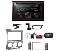 Pioneer FH-S820DAB USB Digitalradio Bluetooth MP3 Einbauset für Mazda 5 CR