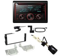 Pioneer FH-S820DAB USB Digitalradio MP3 Einbauset für Mitsubishi ASX ab 2015