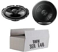 Pioneer Lautsprecher für BMW 3er E46 16cm 2-Wege Koax Auto Boxen 300W Einbauset