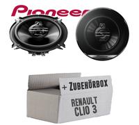 Pioneer Lautsprecher für Renault Clio 3 3-Wege 130mm Triaxe 250W Auto Boxen Set
