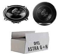 Pioneer Lautsprecher Opel Astra G H Tür hinten 130mm Triaxe 250W Auto Boxen Set