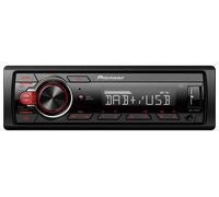 Pioneer MVH-130DAB (Schwarz, Rot)