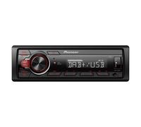 Pioneer MVH-130DAB (Schwarz, Rot)