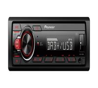 Pioneer MVH-130DAB (Schwarz, Rot)