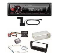 Pioneer MVH-130DAB Digitalradio USB Einbauset für Audi A1 8X