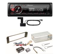 Pioneer MVH-130DAB Digitalradio USB Einbauset für Audi A3 8L A6 4B