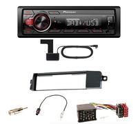 PIONEER MVH-130DAB - 1-DIN Autoradio mit MP3/USB/DAB+ - 4x50 Watt