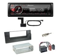 PIONEER MVH-130DAB - 1-DIN Autoradio mit MP3/USB/DAB+ - 4x50 Watt