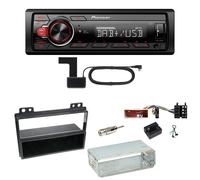 Pioneer MVH-130DAB Digitalradio USB Einbauset für Ford Fusion Fiesta