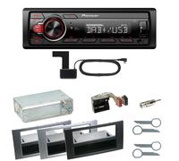Pioneer MVH-130DAB Digitalradio USB Einbauset für Ford Kuga Fusion Galaxy S-Max