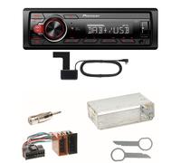 Pioneer MVH-130DAB Digitalradio USB Einbauset für Mercedes SLK R170 W208 W210
