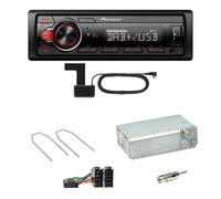 Pioneer MVH-130DAB Digitalradio USB Einbauset für Renault Megane 2 Clio 3 Modus