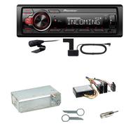 Pioneer MVH-330DAB Bluetooth Digitalradio Einbauset für Mercedes W210 ab 08/99