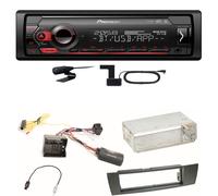 Pioneer MVH-S420DAB Bluetooth DAB+ AUX MP3 Einbauset für BMW E87 E81 E82 X1 E84