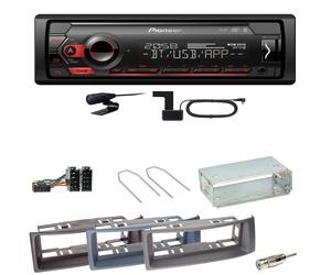 Pioneer MVH-S420DAB Bluetooth DAB+ AUX MP3 Einbauset für Renault Megane Scenic 1