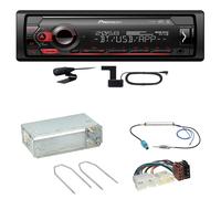 Pioneer MVH-S420DAB Bluetooth DAB+ AUX MP3 USB Einbauset für Mercedes Citan W415
