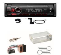 Pioneer MVH-S420DAB Bluetooth DAB+ Einbauset für Mercedes SLK R170 W208 W210