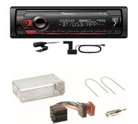 Pioneer MVH-S420DAB Bluetooth DAB+ MP3 Einbauset für Citroen Berlingo bis 2007