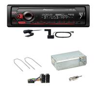 Pioneer MVH-S420DAB Bluetooth USB MP3 Einbauset für Dacia Logan Sandero bis 2011