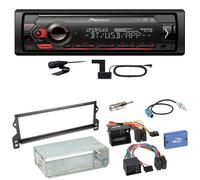 Pioneer MVH-S420DAB Bluetooth WAV DAB+ Autoradio Einbauset für MINI R50 R52 R53