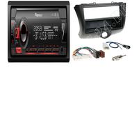 Pioneer MVH-S420DAB Radio DAB+ Bluetooth Mit Einbauset für Toyota Yaris (P1)