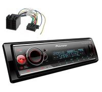 Pioneer MVH-S520BT Autoradio 1DIN Bluetooth MP3 USB AUX VarioColor ISO Adapter