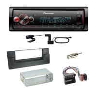 Pioneer MVH-S520DAB Bluetooth Digitalradio Einbauset für BMW 5er E39 ab 10/2000