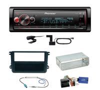 Pioneer MVH-S520DAB USB Digitalradio Einbauset für Beetle Jetta Sharan Tiguan T5